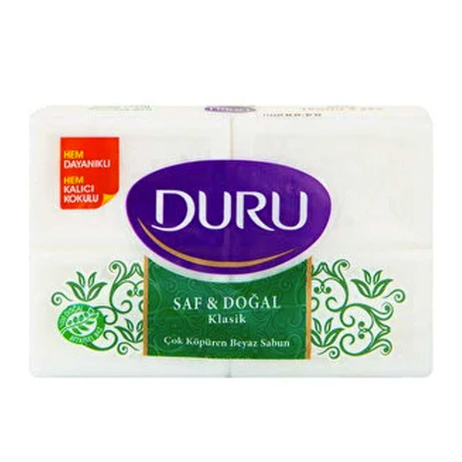 Duru Kalıp Sabun Saf Doğal Klasik (4 x 150) 600 gr